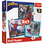 TREFL SPIDER-MAN Pusle komplekt &Auml;mblikmees, 3 tk