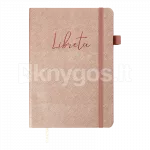 LIBRETA m&auml;rkmik A5, 96 lk, liivakarva, kummikinnitusega, t&uuml;hjade lehtedega
