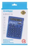 DONAU K-DT4121-01 kalkulaator, tumesinine