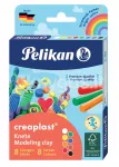 Plastiliin 8 v&auml;rvi, 160 g