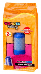 WONDER FACTORY Never Dry komplekt liiva- ning voolimismassiga Mega Bag