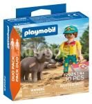 PLAYMOBIL DuoPack: Metsavaht koos ninasarvikuga 72025
