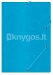 A4 kaust kummipaelaga, 390 g/m&sup2;, sinine