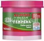 ALPINO gua&scaron;&scaron; (tempera) 40 ml, tume roosa