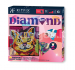 KITFIX K&auml;sit&ouml;&ouml;komplekt Teemantkunst Kassipoeg