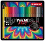 STABILO Pen 68 vildikate komplekt, 20 tk