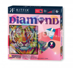 KITFIX K&auml;sit&ouml;&ouml;komplekt Teemantkunst Tiiger