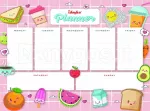 Magnetiline planeerimiskalender teemantmosaiigiga 32x40 cm