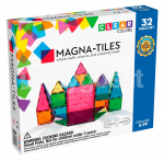 MAGNA-TILES Magnetinis permatomas konstruktorius, 32 det.