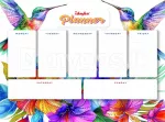 Magnetiline planeerimiskalender koos teemantmosaiigiga CALIBRI 32&times;40 cm