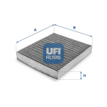 Filter,salongi&otilde;hk UFI 54.136.00