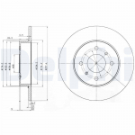 Piduriketas DELPHI BG3764