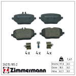 Piduriklotsi komplekt,ketaspidur ZIMMERMANN 26215.185.2