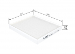 Filter,salongi&otilde;hk BOSCH 1 987 435 087