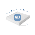 Filter,salongi&otilde;hk UFI 53.190.00