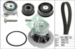 Veepump + hammasrihmakomplekt INA 530 0078 32