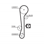Hammasrihm GATES 5479XS