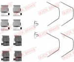 Lisakomplekt, ketaspiduriklotsid QUICK BRAKE 109-1093