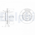 Piduriketas DELPHI BG3527C