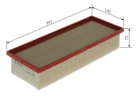 &Otilde;hufilter BOSCH F 026 400 471