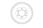 Piduritrummel TRW DB4452