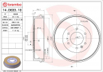 Piduritrummel BREMBO 14.D633.10