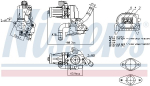 EGR-klapp NISSENS 98232