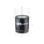 &Otilde;lifilter UFI 23.833.00