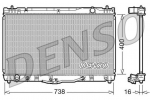 Radiaator,mootorijahutus DENSO DRM50043