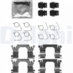 Lisakomplekt, ketaspiduriklotsid DELPHI LX0701