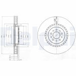 Piduriketas DELPHI BG9843