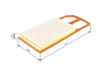 &Otilde;hufilter BOSCH F 026 400 019