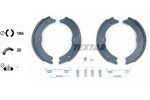 Piduriklotside komplekt,seisupidur TEXTAR 91061900