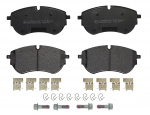 Piduriklotsi komplekt,ketaspidur BREMBO P 85 173