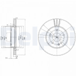 Piduriketas DELPHI BG2768
