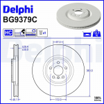 Piduriketas DELPHI BG9379C