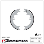 Piduriklotside komplekt,seisupidur ZIMMERMANN 10990.156.5