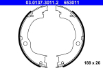 Piduriklotside komplekt,seisupidur ATE 03.0137-3011.2