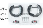 Piduriklotside komplekt TEXTAR 84058100