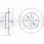 Piduriketas DELPHI BG3804