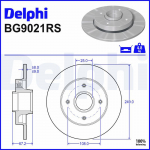 Piduriketas DELPHI BG9021RS