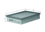 &Otilde;hufilter MAHLE LX 1821