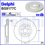 Piduriketas DELPHI BG9177C
