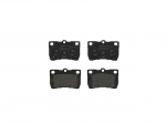 Piduriklotsi komplekt,ketaspidur BREMBO P 83 073