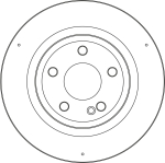 Piduriketas TRW DF6866