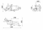 Radiaator,heitgaaside tagasijooks MAHLE CE 49 000P