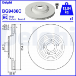 Piduriketas DELPHI BG9486C