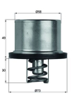 Termostaat,Jahutusvedelik MAHLE TX 37 79