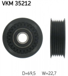 Seade-/juhtrull,soonrihm SKF VKM 35212