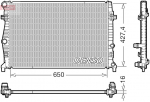 Radiaator,mootorijahutus DENSO DRM32060